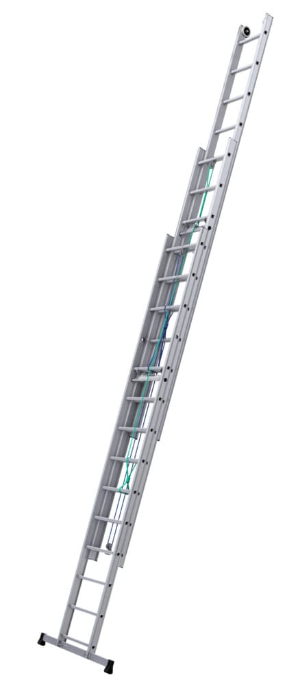 Pro 3-section rope-operated